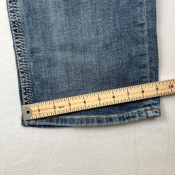 BKE Jeans Mens 34x33 Blue Seth Straight Mid Rise Medium Wash Denim 34L - Picture 9 of 13